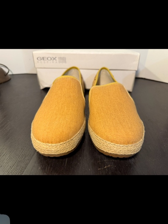 Geox Respira Copacabana 9 Espadrille Slip on Loafers Shoes Curry Mens 11 main image 13